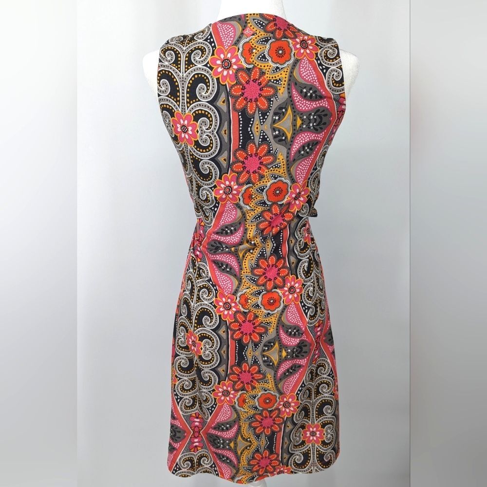prAna Activewear Multicolor Floral Paisley Activewear Dress Built-In Bra Small - Picture 3 of 7